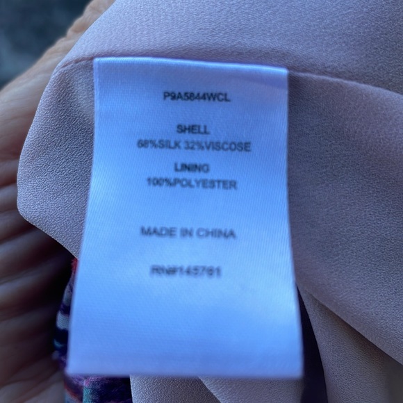 Parker silk full sleeve Bohemian ruffled dress - Picture 8 of 11